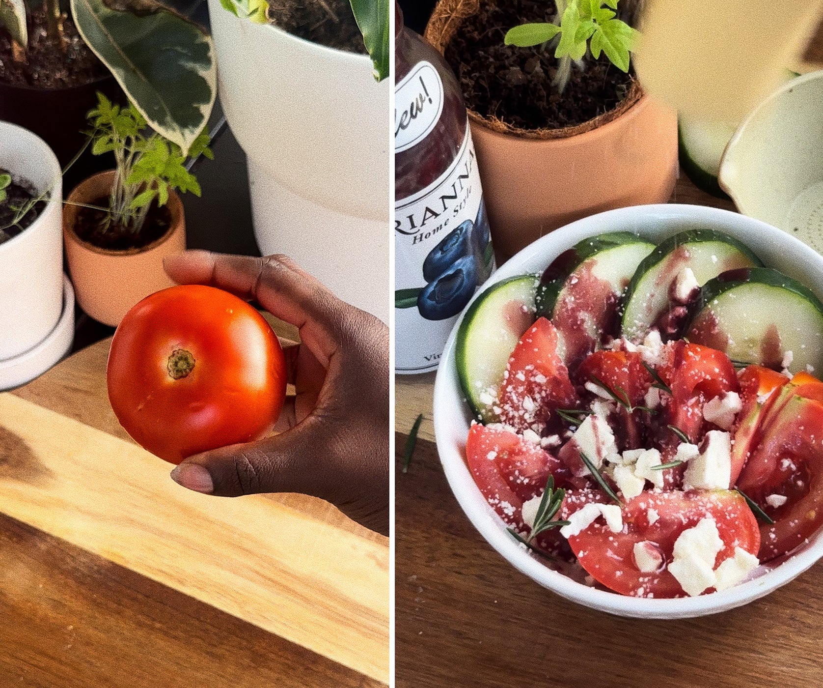 Summer Tomato Feta Salad