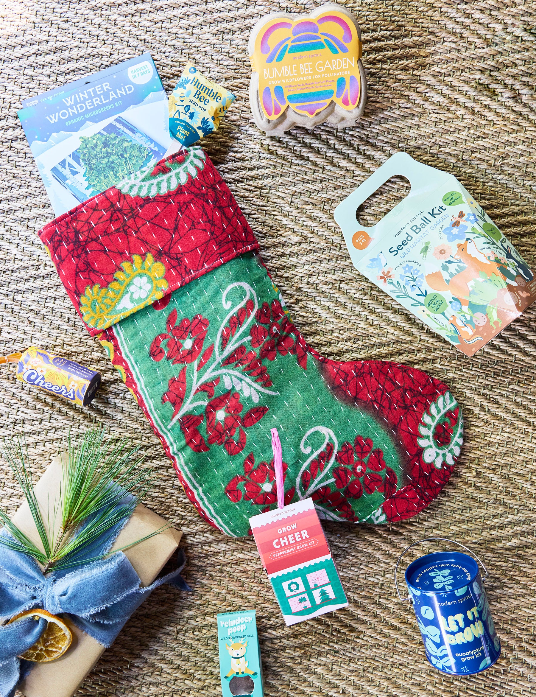 Handmade Stocking + Stocking Stuffers