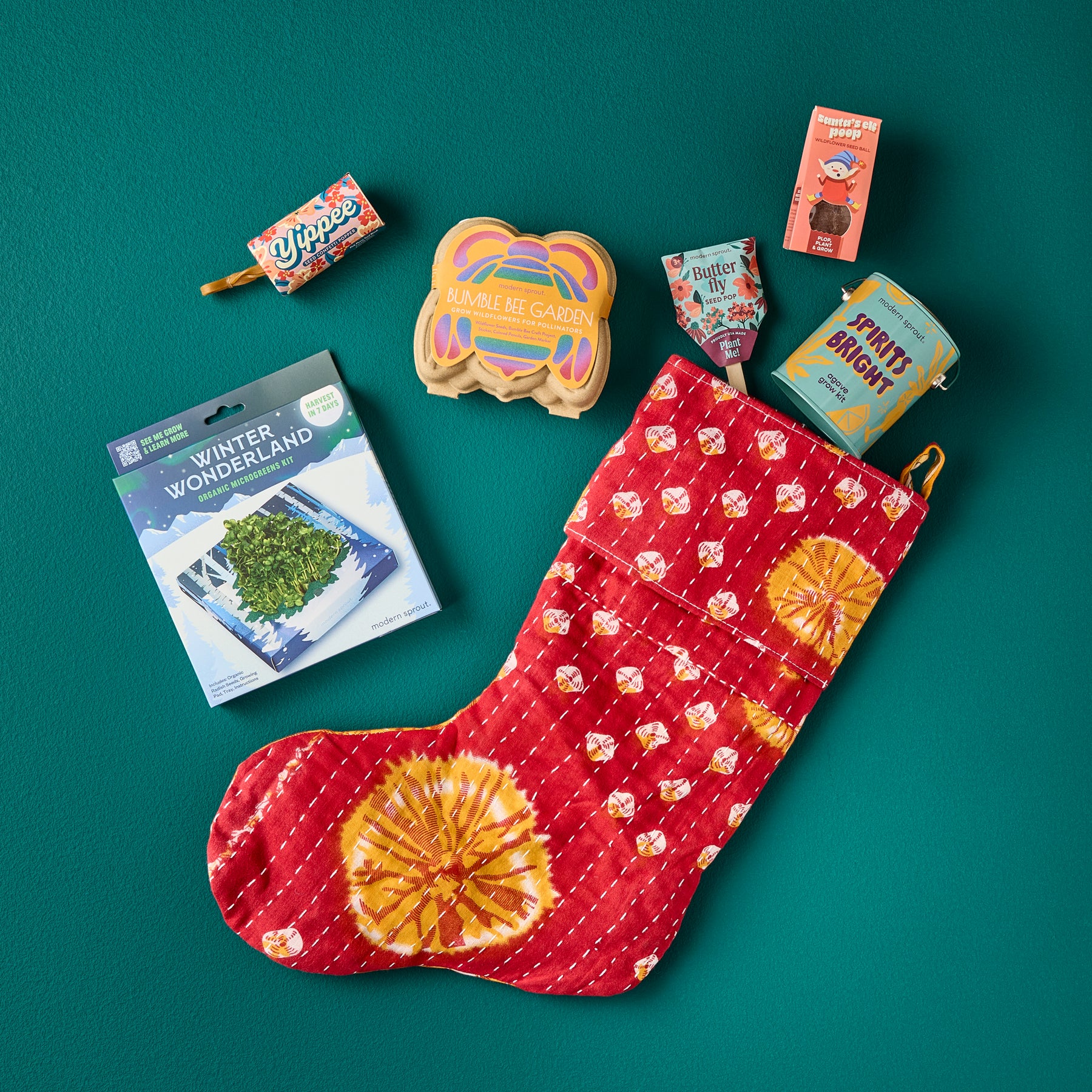 Handmade Stocking + Stocking Stuffers