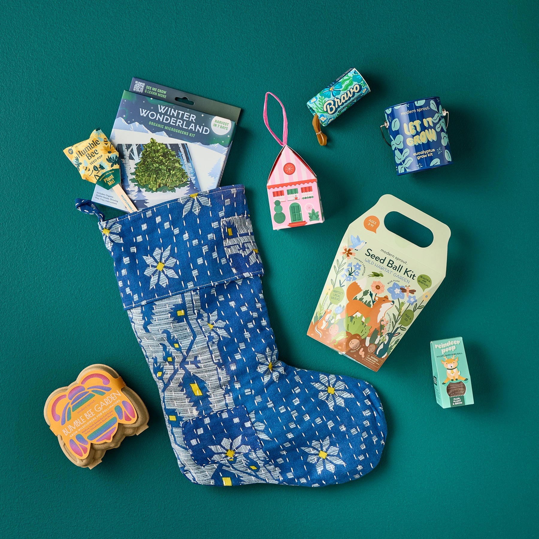 Handmade Stocking + Stocking Stuffers