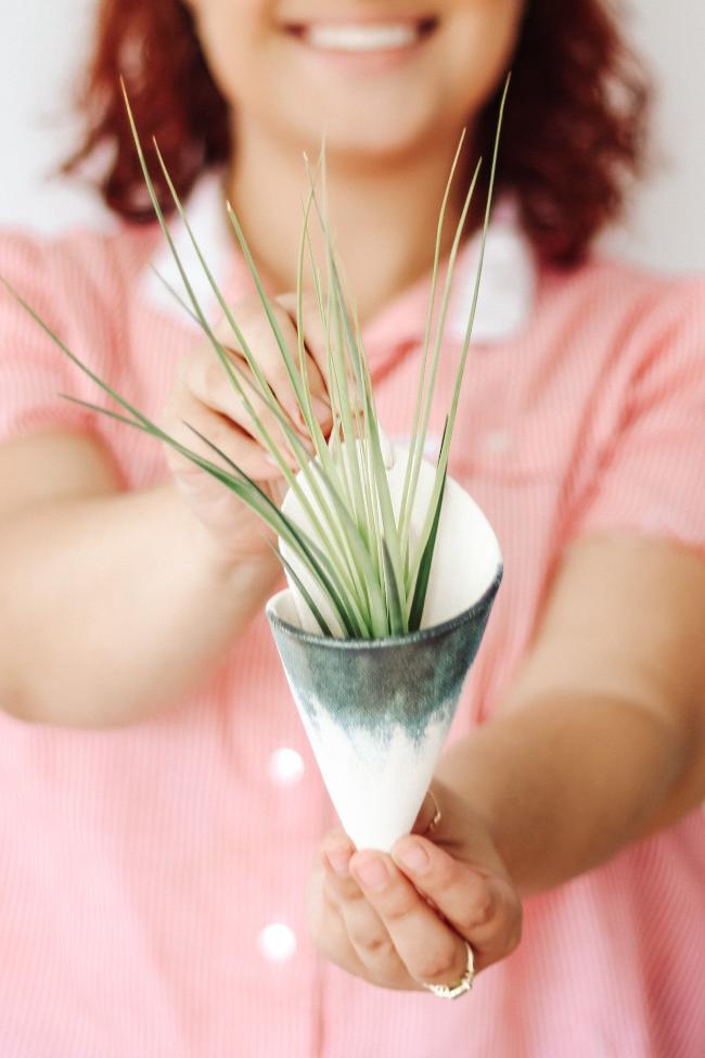 Medium Ceramic Wall Planter