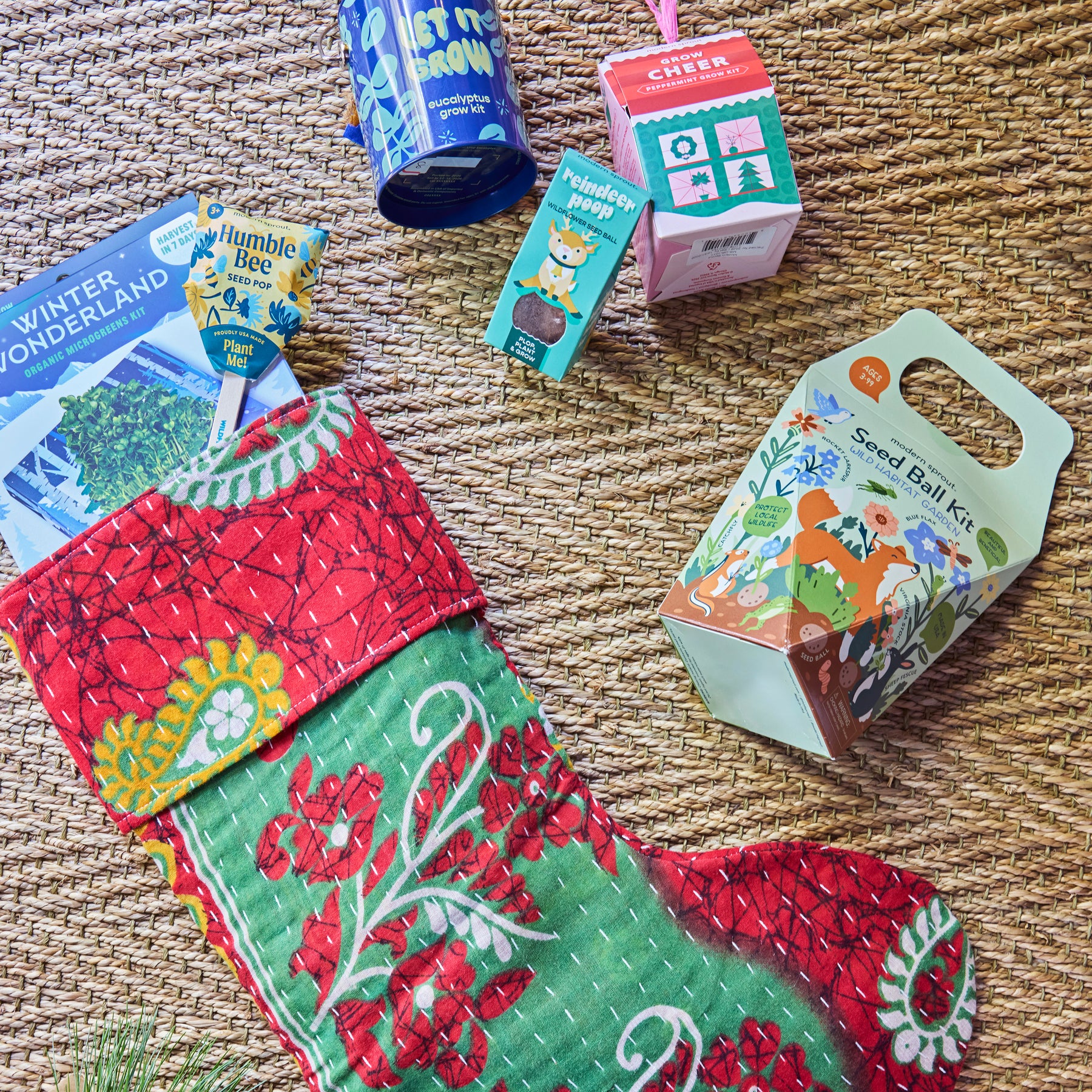 Handmade Stocking + Stocking Stuffers