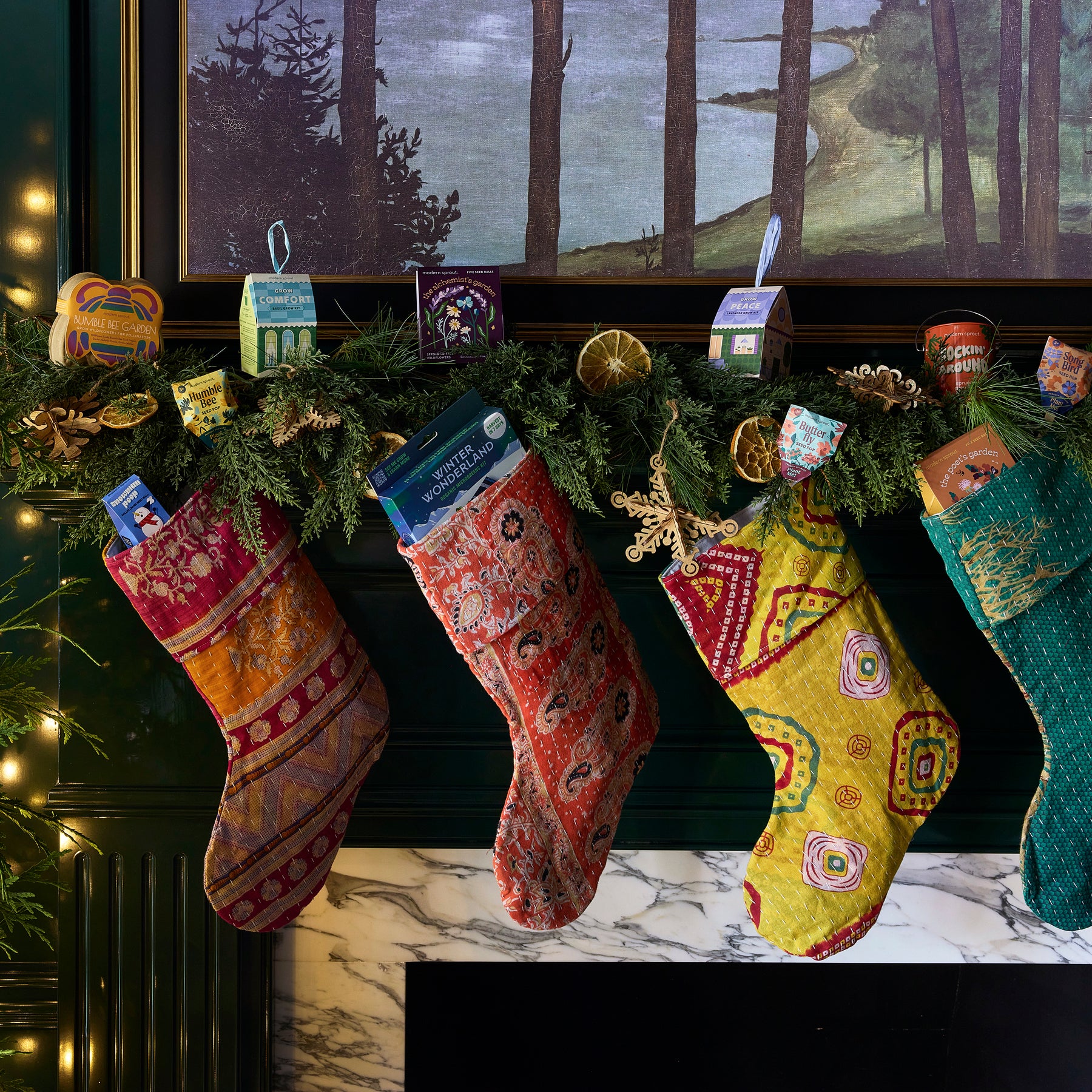 Handmade Stocking + Stocking Stuffers