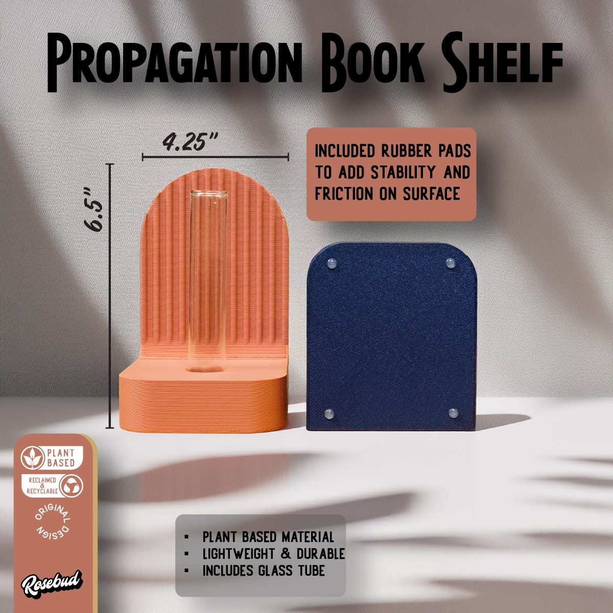 Ribbed Bookend Propagation Station