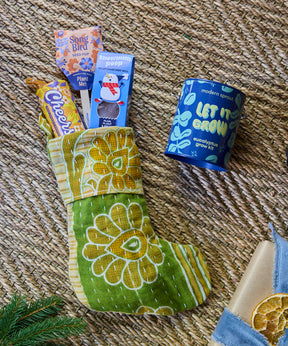 Handmade Stocking + Stocking Stuffers