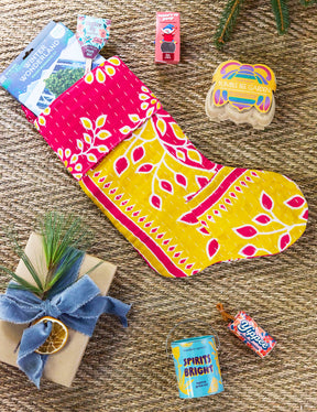 Handmade Stocking + Stocking Stuffers