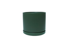 Solid Goods - Ceramic Cylinder Planter with Saucer