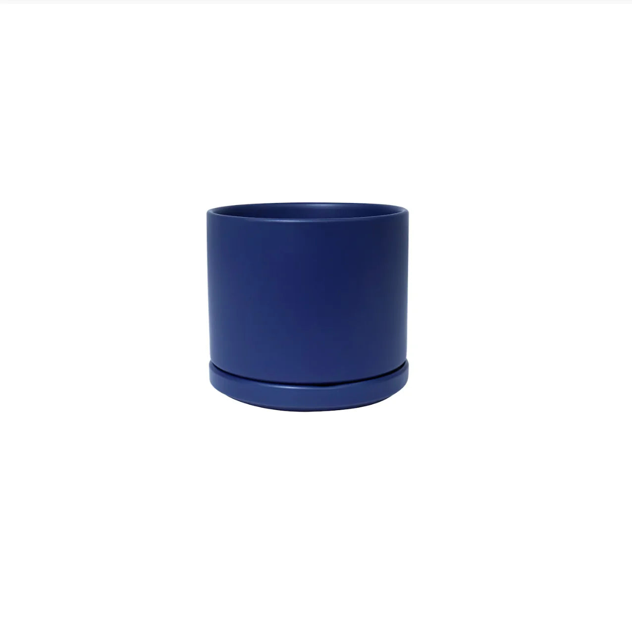 Solid Goods - Ceramic Cylinder Planter with Saucer