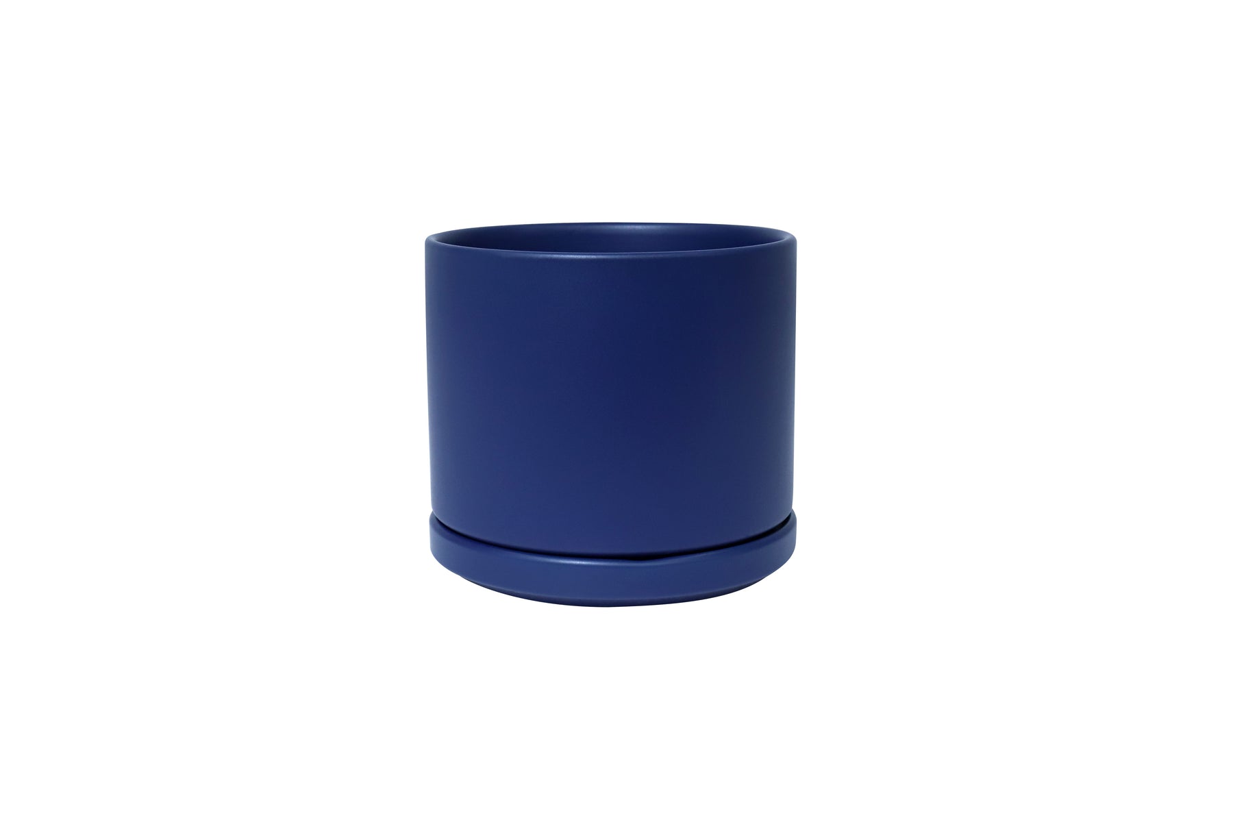 Solid Goods - Ceramic Cylinder Planter with Saucer