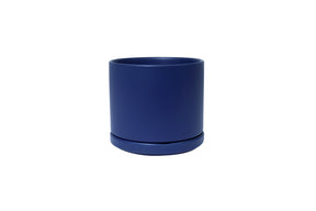 Solid Goods - Ceramic Cylinder Planter with Saucer