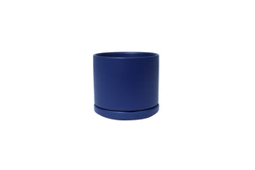 Solid Goods - Ceramic Cylinder Planter with Saucer