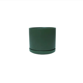 Solid Goods - Ceramic Cylinder Planter with Saucer