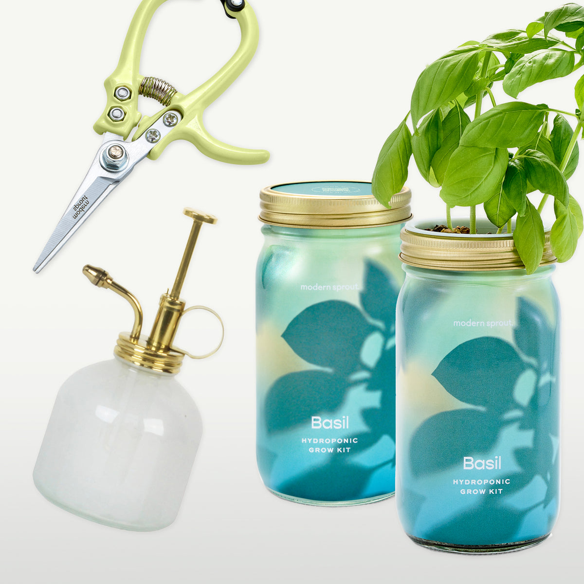 Garden Jar + Shears + Mister