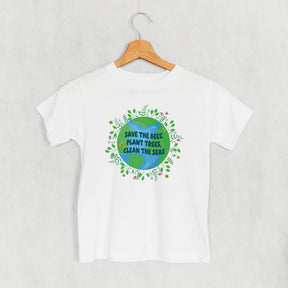 Save The Bees, Plant Trees Doodle (Kids)