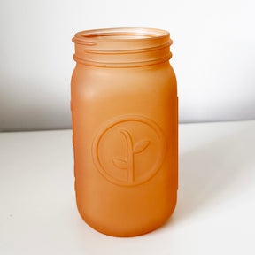 Frosted Mason Jars - 6pk