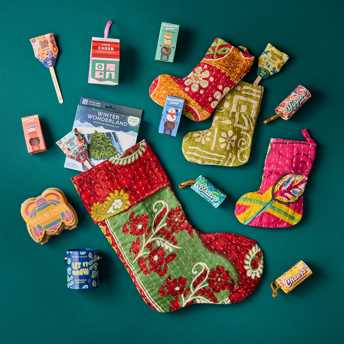 Handmade Stocking + Stocking Stuffers