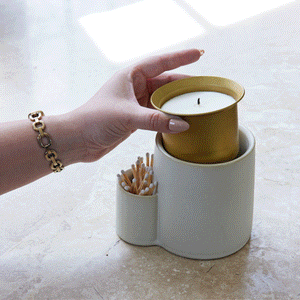 Product image of Ember Earth Candle + Planter