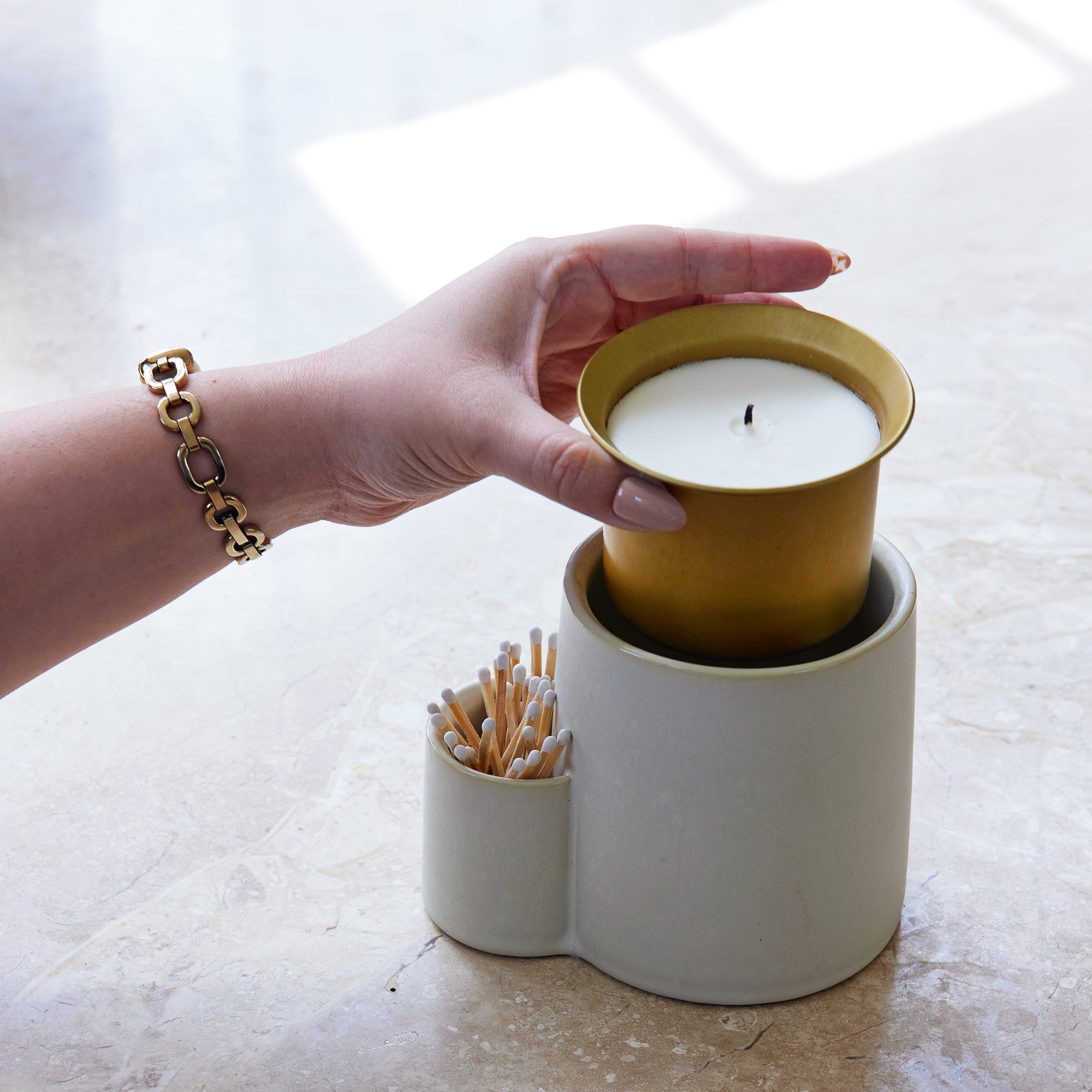 pothead planters candles Ember Earth Candle + Planter Pollination / Candle Refill Only