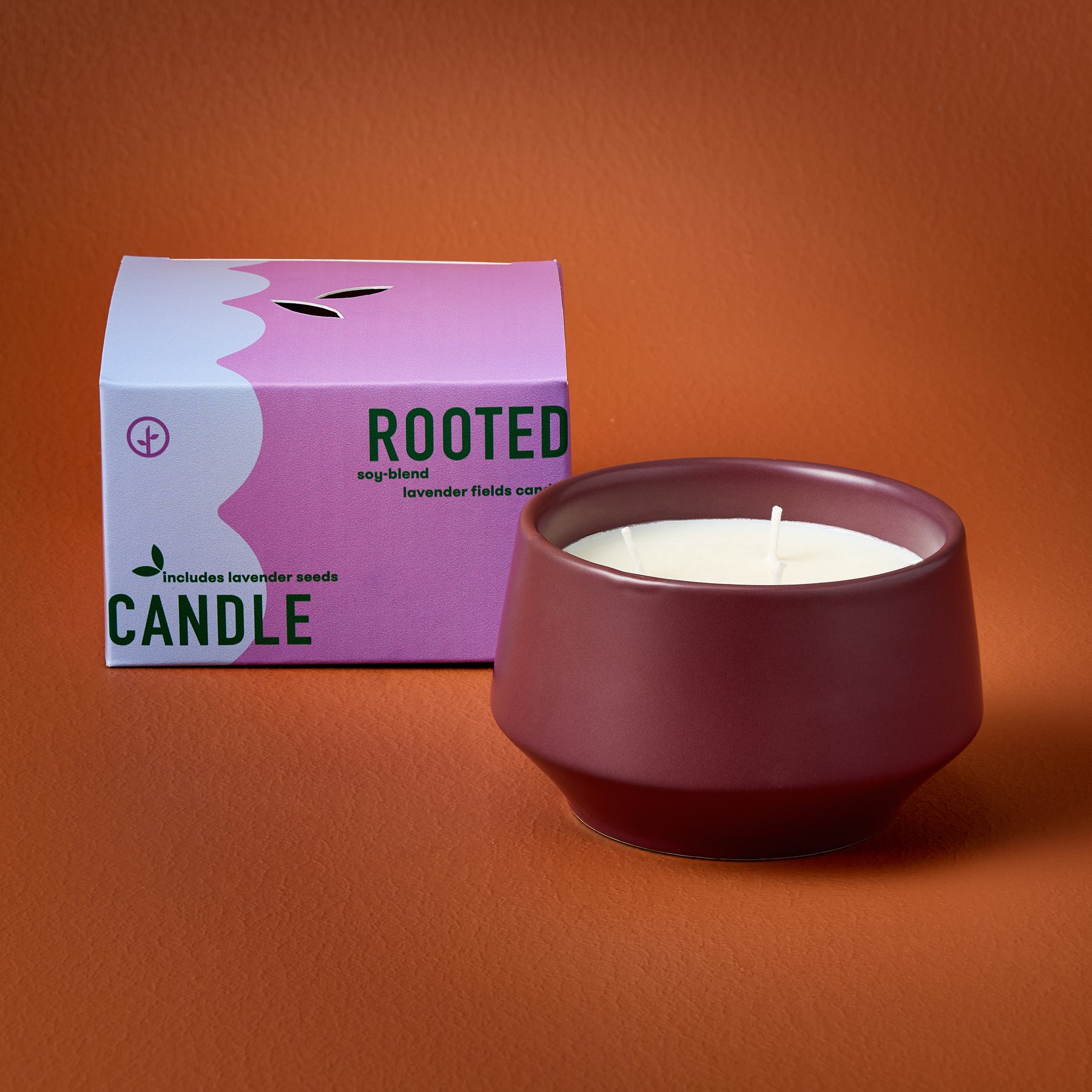 Rooted 3-Wick Candles