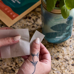 Dissolving Plant Food Sheets