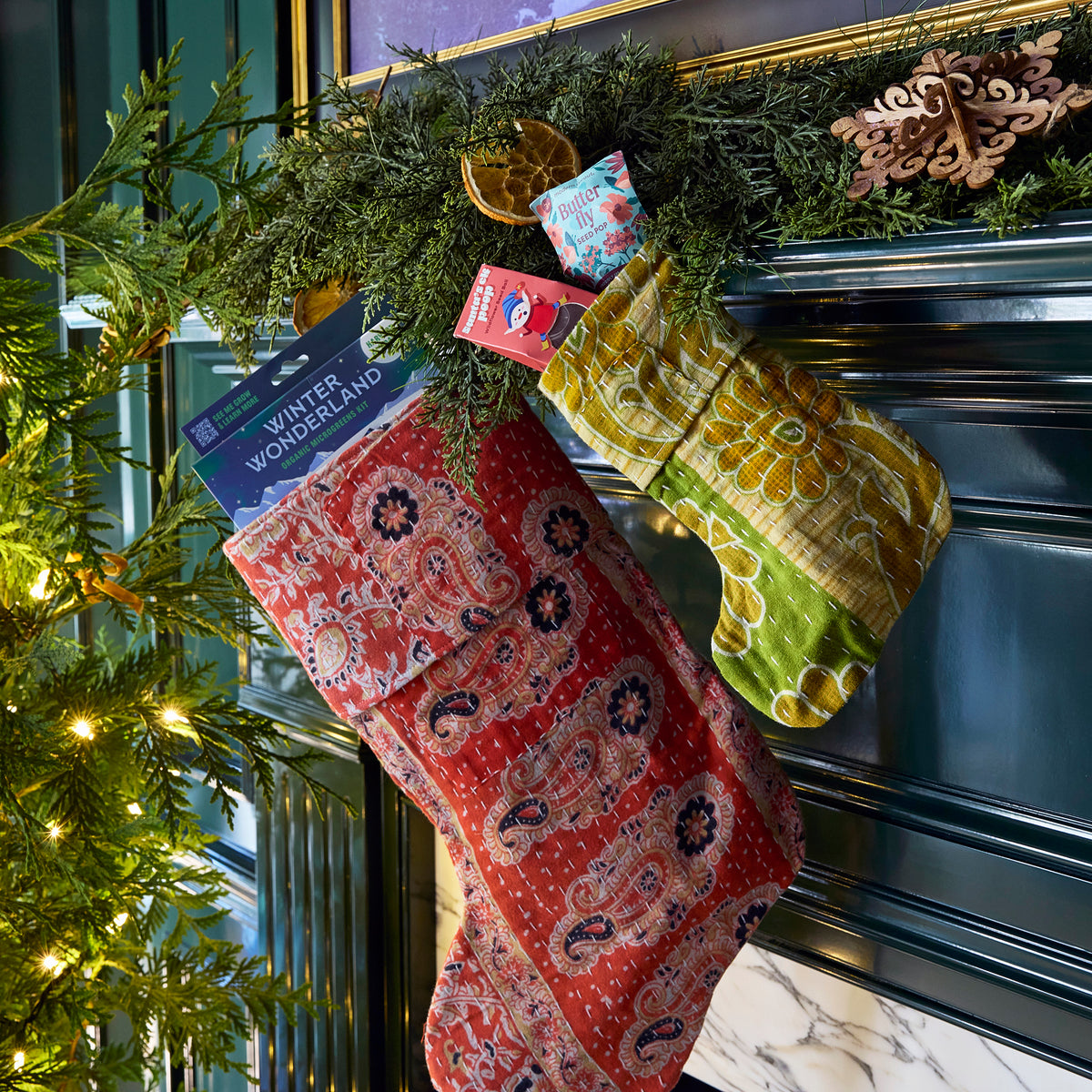 Handmade Stocking + Stocking Stuffers