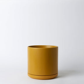 Solid Goods - Ceramic Cylinder Planter with Saucer