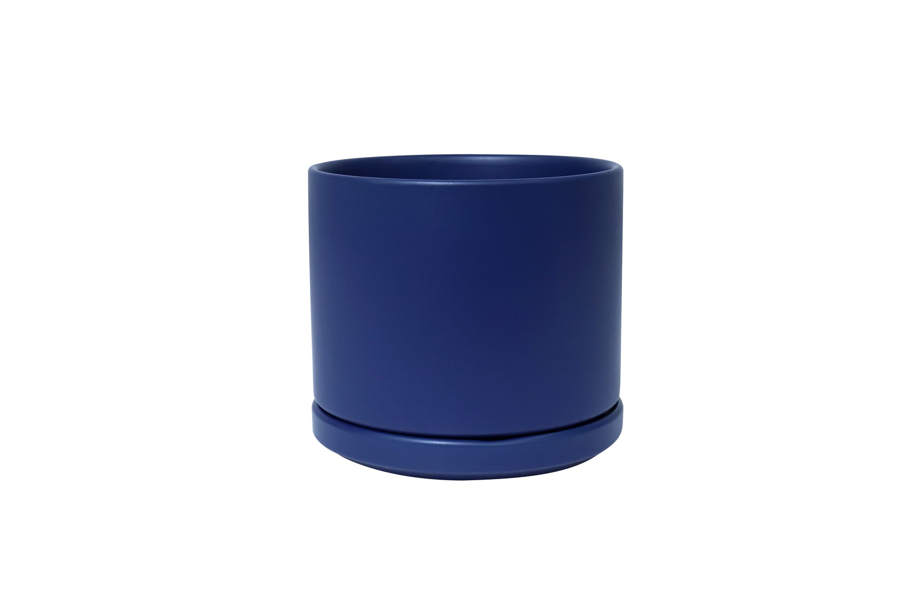 Solid Goods - Ceramic Cylinder Planter with Saucer