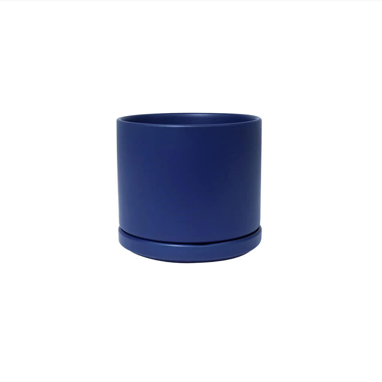 Solid Goods - Ceramic Cylinder Planter with Saucer