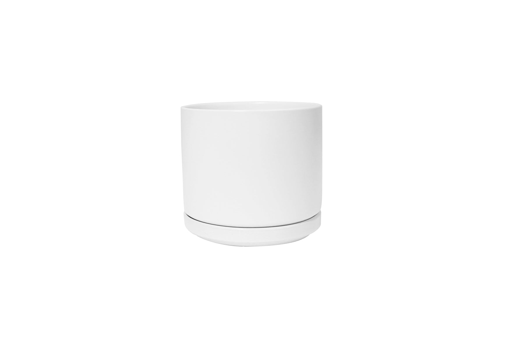 Solid Goods - Ceramic Cylinder Planter with Saucer