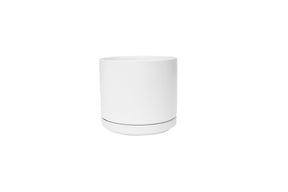 Solid Goods - Ceramic Cylinder Planter with Saucer
