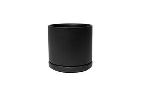 Solid Goods - Ceramic Cylinder Planter with Saucer