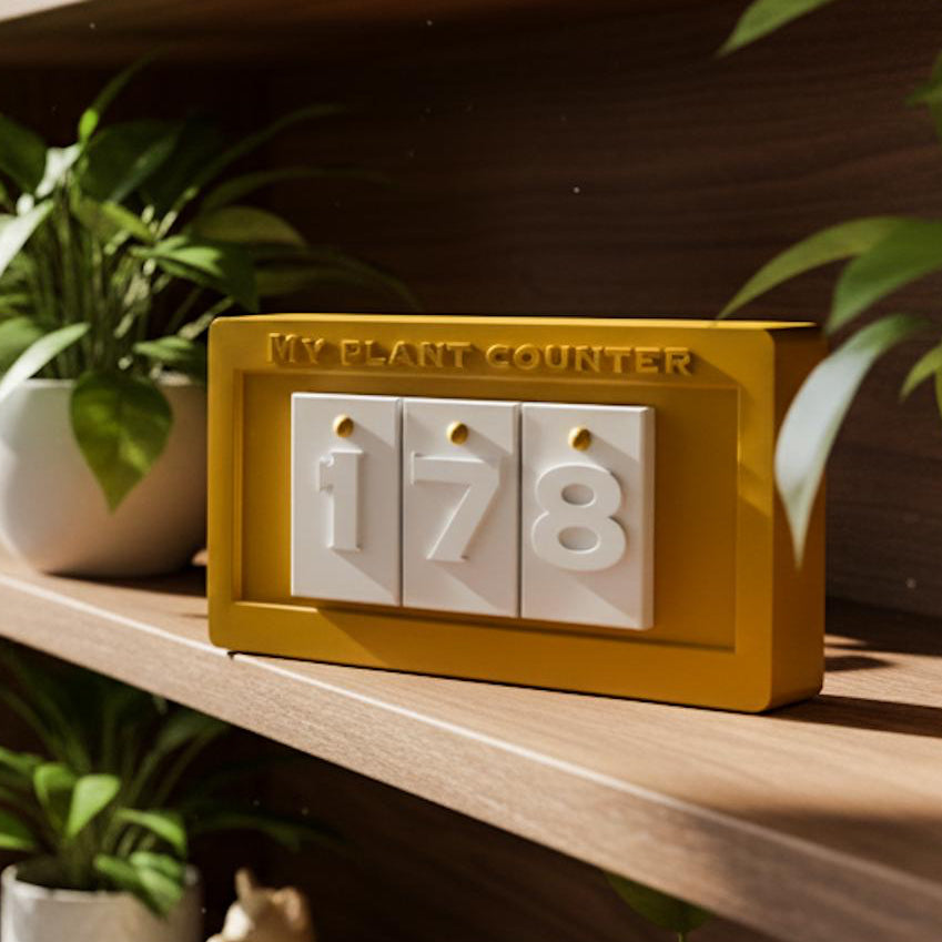 Sprout Counter Plant Counter Sliding Display