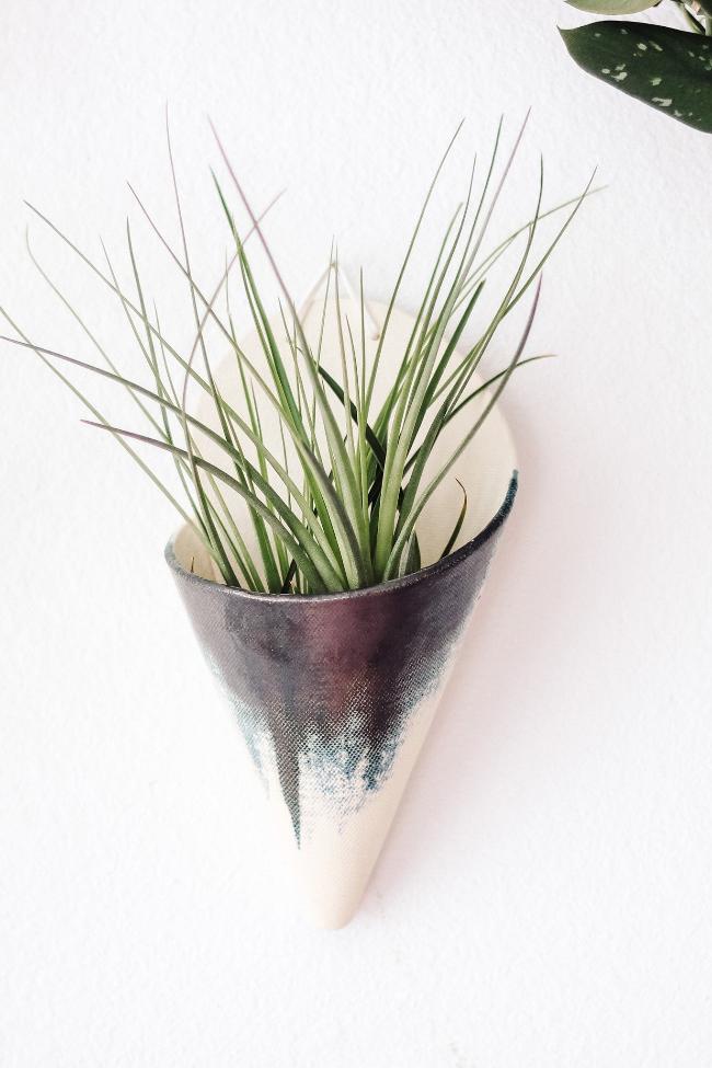 Large Ceramic Wall Planter