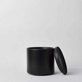 Solid Goods - Ceramic Cylinder Planter with Saucer