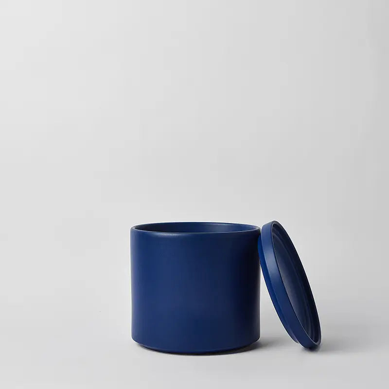 Solid Goods - Ceramic Cylinder Planter with Saucer