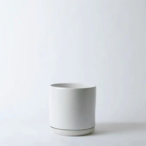 Solid Goods - Ceramic Cylinder Planter with Saucer
