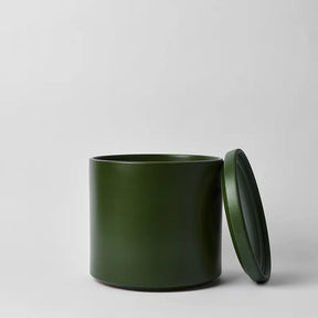 Solid Goods - Ceramic Cylinder Planter with Saucer