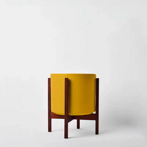 Solid Goods Ceramic Cylinder– With or Without Mahogany Stand