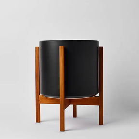 Solid Goods Ceramic Cylinder– With or Without Mahogany Stand