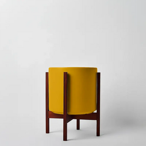 Solid Goods Ceramic Cylinder– With or Without Mahogany Stand