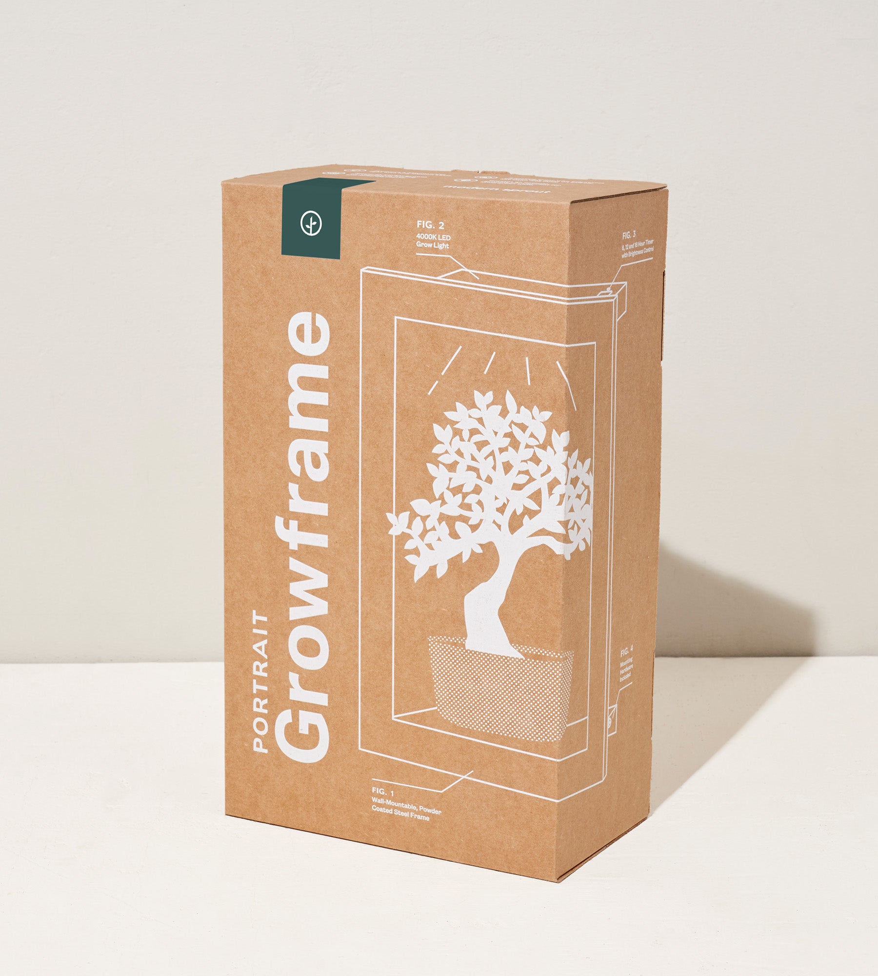 Portrait Growframe - Emerald